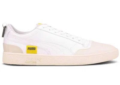 Pre-owned Puma Men's  Ralph Sampson Central Saint Martins For The Love Of Water Sneakers In White/marshmallow