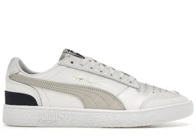 Pre-owned Puma Men's  Ralph Sampson Low Og White Grey Violet Sneakers In  White/gray Violet/peacoat In Multi