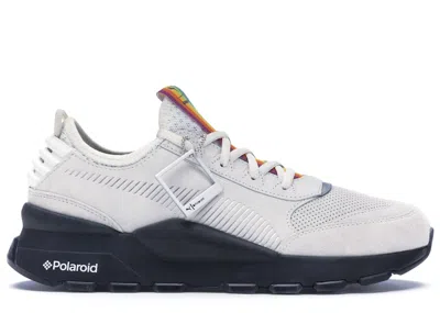 Pre-owned Puma Men's  Rs0 Polaroid Sneakers In Marshmallow/ Black