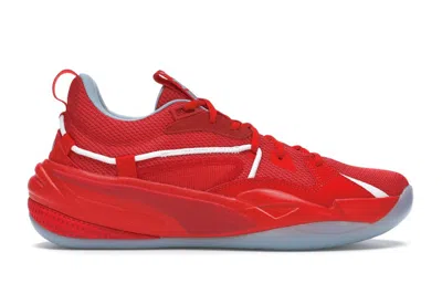 Pre-owned Puma Men's  Rsdreamer J. Cole Blood, Sweat And Tears Sneakers In Fiery Red/ribbon Red