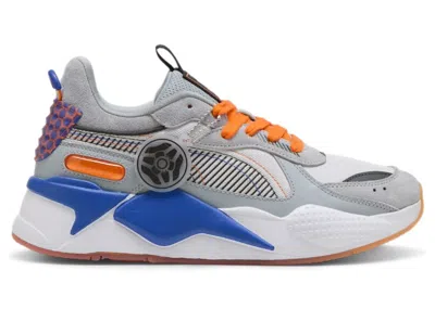 Pre-owned Puma Men's  Rsx Rocket League Champions Road Sneakers In Cool Mid Grey/shadow Grey In Gray