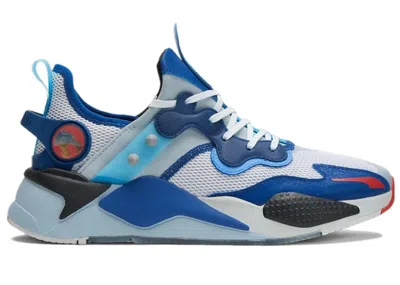 Pre-owned Puma Men's  Rsx T3ch Thundercats Panthro Sneakers In Warm White/clementine