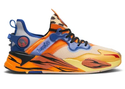 Pre-owned Puma Men's  Rsx T3ch Thundercats Sneakers In Anise Flower/rickie Orange