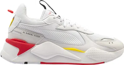 Pre-owned Puma Men's  Rsx Trophy Scuderia Ferrari Sneakers In  White/rosso Corsa