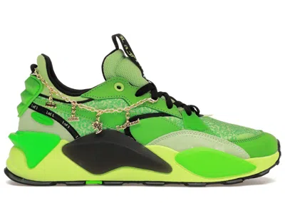 Pre-owned Puma Men's  Rsxl Lamelo Ball Lafrancé Forever.rare Sneakers In Green/spring Fern/black