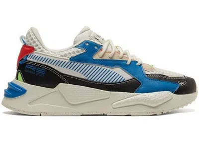Pre-owned Puma Men's  Rsz Re.gen Sneakers In Ivory Glow/future Blue In Multi