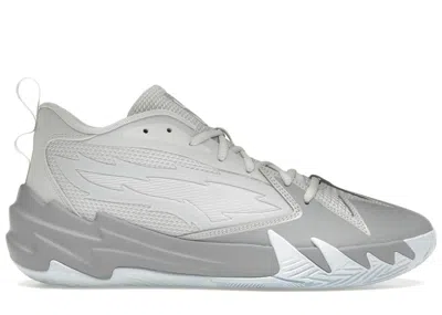 Pre-owned Puma Men's  Scoot Zeros Grey Frost Sneakers In Silver Mist/grey Fog