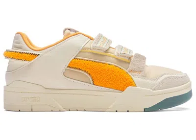 Pre-owned Puma Men's  Slipstream Invdr Market Sneakers In Moon Rock/white/swan