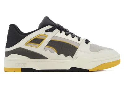 Pre-owned Puma Men's  Slipstream Lo Jeff Staple Gidra Sneakers In Warm White