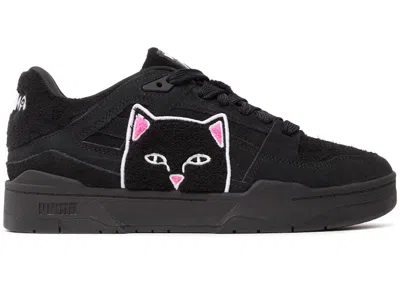 Pre-owned Puma Men's  Slipstream Lo Ripndip Lord Nermal Sneakers In Black/white In Multi