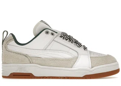 Pre-owned Puma Men's  Slipstream Low 2 Ami Sneakers In White/cream/green