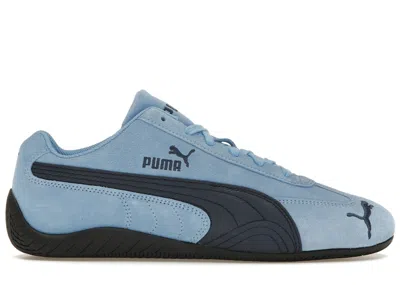 Pre-owned Puma Men's  Speedcat Archive Sneakers In Team Light Blue/club Navy