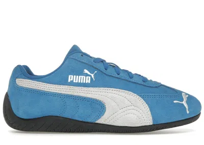 Pre-owned Puma Men's  Speedcat Og Team Royal White Sneakers In  Team Royal/ White