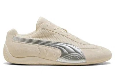 Pre-owned Puma Men's  Speedcat Premium Sneakers In Shadow Grey/frosted Ivory