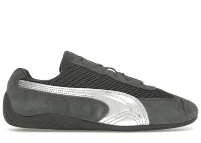 Pre-owned Puma Men's  Speedcat Premium Sneakers In Shadow Grey/matte Silver
