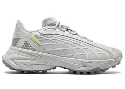 Pre-owned Puma Men's  Spirex Pleasures Sneakers In Glacial Grey/cool Light Grey In Gray