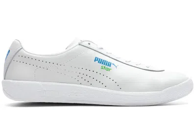 Pre-owned Puma Men's  Star Tennis S Sneakers In White/blue