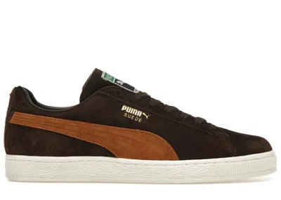 Pre-owned Puma Men's  Suede Classic Mij Noah Sneakers In Chocolate/brown