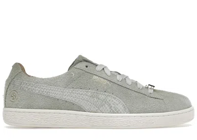 Pre-owned Puma Men's  Suede Classic Sonra Sneakers In Forest Green
