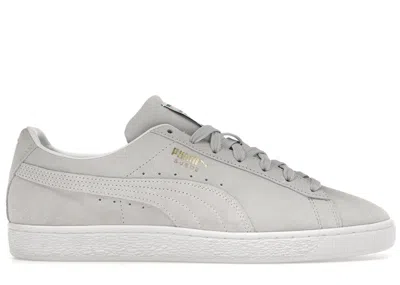 Pre-owned Puma Men's  Suede Classic Xxi Grey Sneakers In Gray Violet/ White