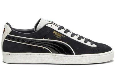 Pre-owned Puma Men's  Suede Collectors Edition Black Sneakers In  Black/warm White