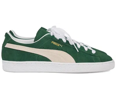 Pre-owned Puma Men's  Suede Jjjjound Sneakers In Green/white