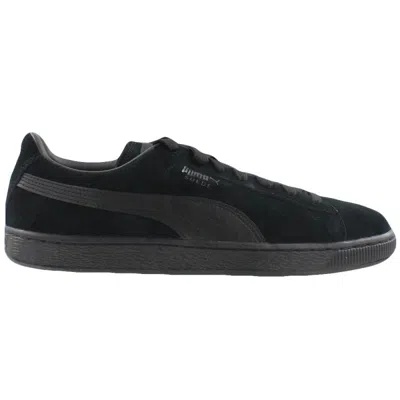Pre-owned Puma Men's  Suede Lfs Triple Sneakers In Black