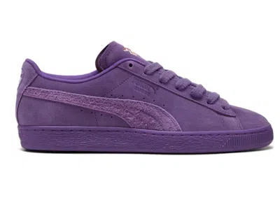 Pre-owned Puma Men's  Suede Love Marathon Sneakers In Iris