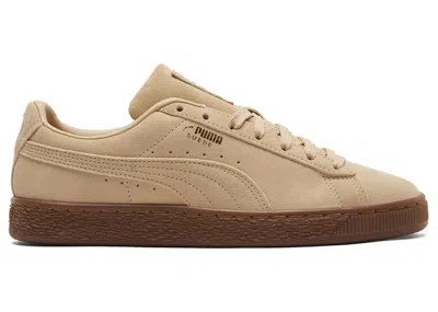 Pre-owned Puma Men's  Suede Sneakers In Pebble/gum
