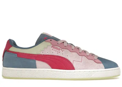 Pre-owned Puma Men's  Suede Squid Game Sneakers