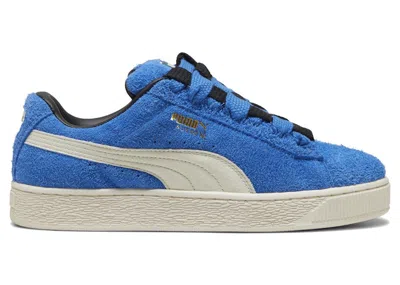 Pre-owned Puma Men's  Suede Xl Jackhammer Sneakers In Bluemazing/frosted Ivory/vapor Grey