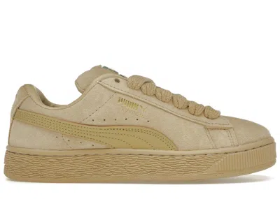 Pre-owned Puma Men's  Suede Xl Sneakers In Sand Dune