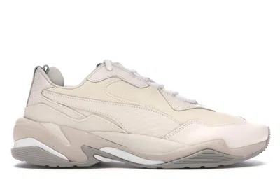 Pre-owned Puma Men's  Thunder Desert Sneakers In Bright White/gray Violet In Multi