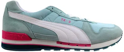 Pre-owned Puma Men's  Tx 3 Sneakers In Clearwater/white/pink