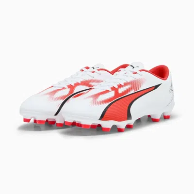 Puma Men's  Ultra Play 107423-01 White Fire Orchid Fg/ag Football Boot Rhs6683