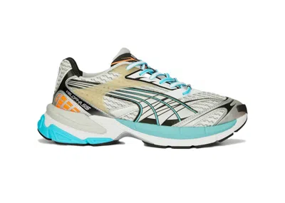 Pre-owned Puma Men's  Velophasis Phased Sneakers In White Porcelain
