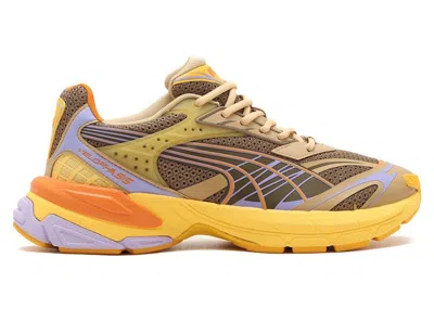Pre-owned Puma Men's  Velophasis Sneakers In Chocolate Chip/flaxen In Brown