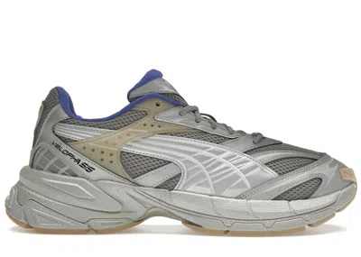 Pre-owned Puma Men's  Velophasis Sneakers In Matte Silver/royal Sapphire In Multi