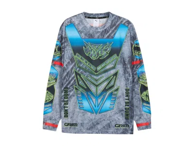 Pre-owned Puma Men's  X A$ap Rocky Long Sleeve Tee Shirt In White