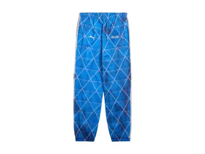 Pre-owned Puma Men's  X A$ap Rocky Quilted Sweatpants In Clyde Royal In Blue