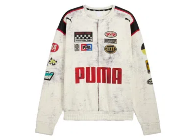 Pre-owned Puma Men's  X A$ap Rocky Sweatshirt In Warm White