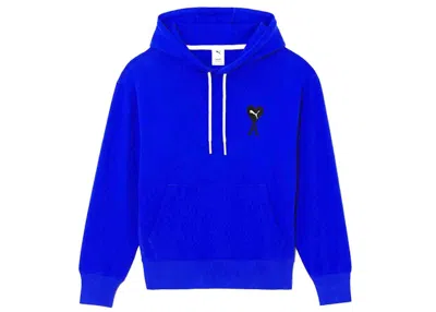 Pre-owned Puma Men's  X Ami Hoodie In Blue