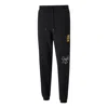 Puma Men's  X Britto Crossover Casual Breathable Sports Knit Long Pants Black