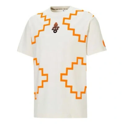Puma Men's  X Pronounce Elevated Tee Crossover Geometry Pattern Athleisure Casual Sports Short Sleeve