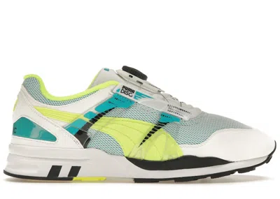 Pre-owned Puma Men's  Xs 7000 Og Sneakers In Capri Breeze/ White