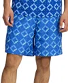 Puma Men's Resort Umbrella-graphic Shorts In Blue