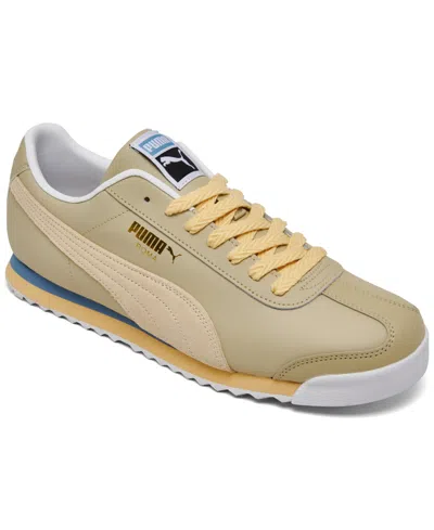 Puma Men's Roma Expedition Casual Sneakers From Finish Line In Gold