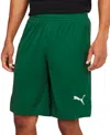 Puma Men's Teamrise Soccer Shorts In Green