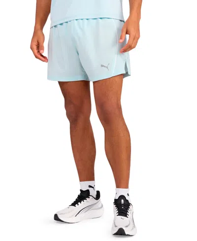 Puma Men's Run Velocity Shorts In Blue