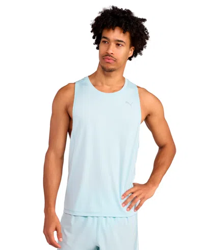 Puma Men's Run Velocity Tank Top In Blue